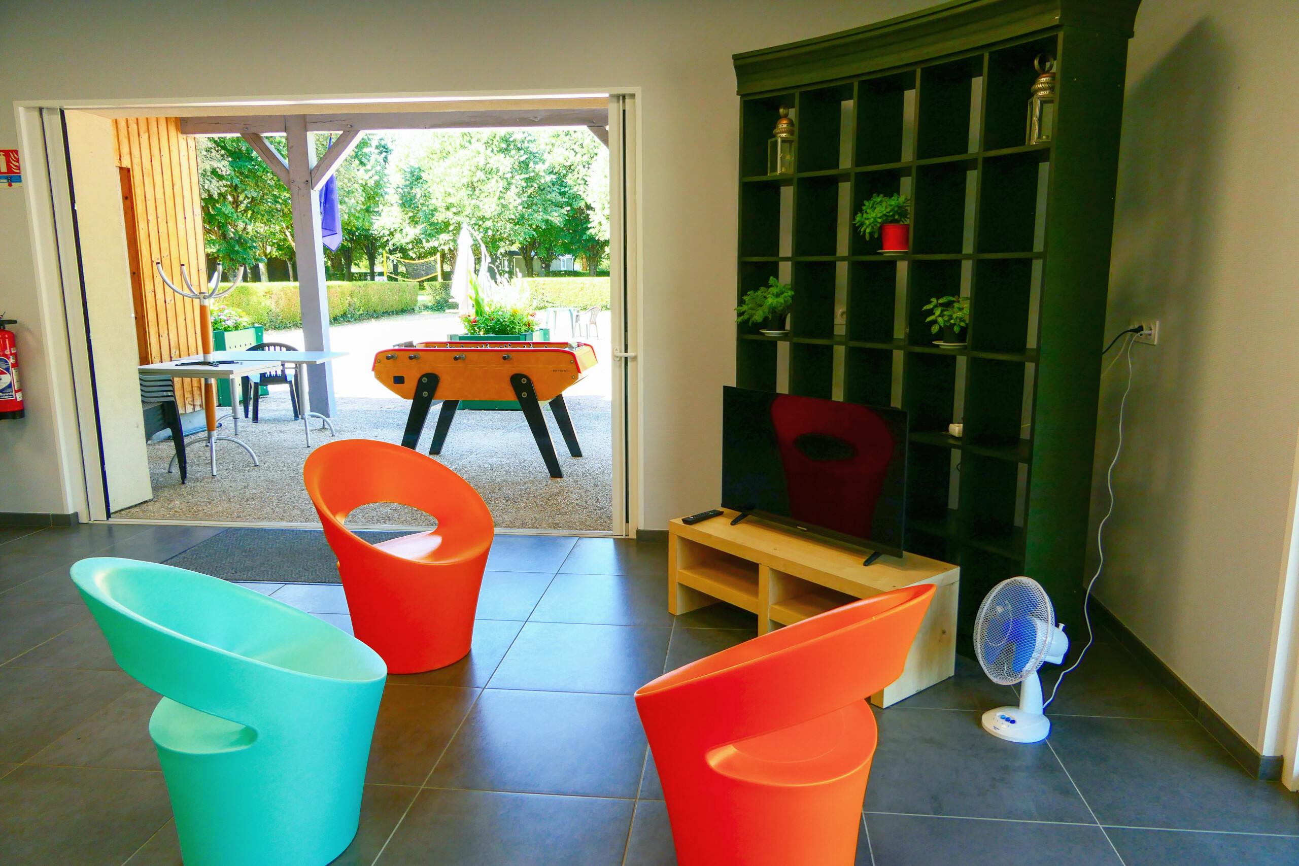 Salle TV - Camping