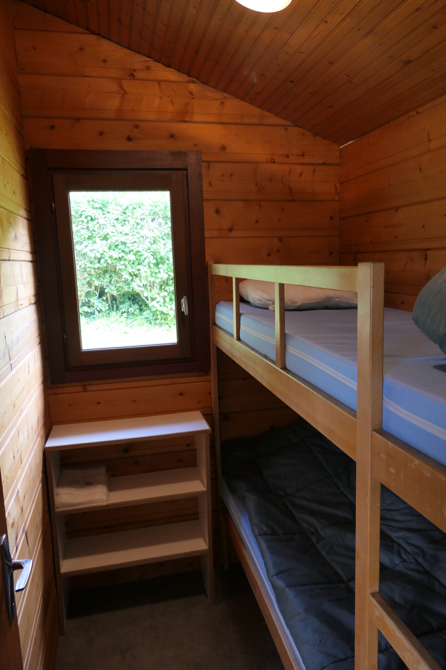 Les mini-chalets Isabelle - coin nuit
