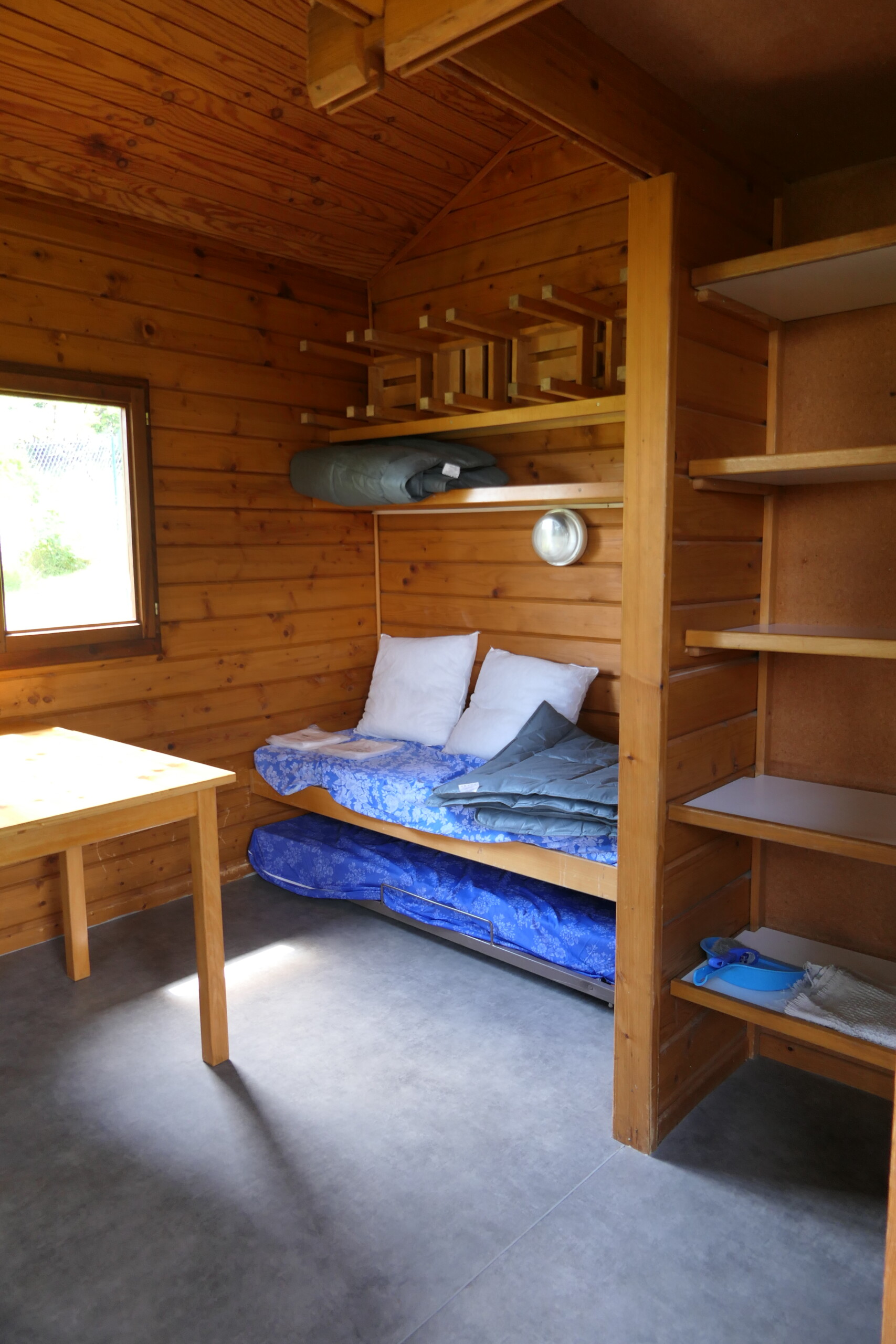 Les mini-chalets du camping municipal
