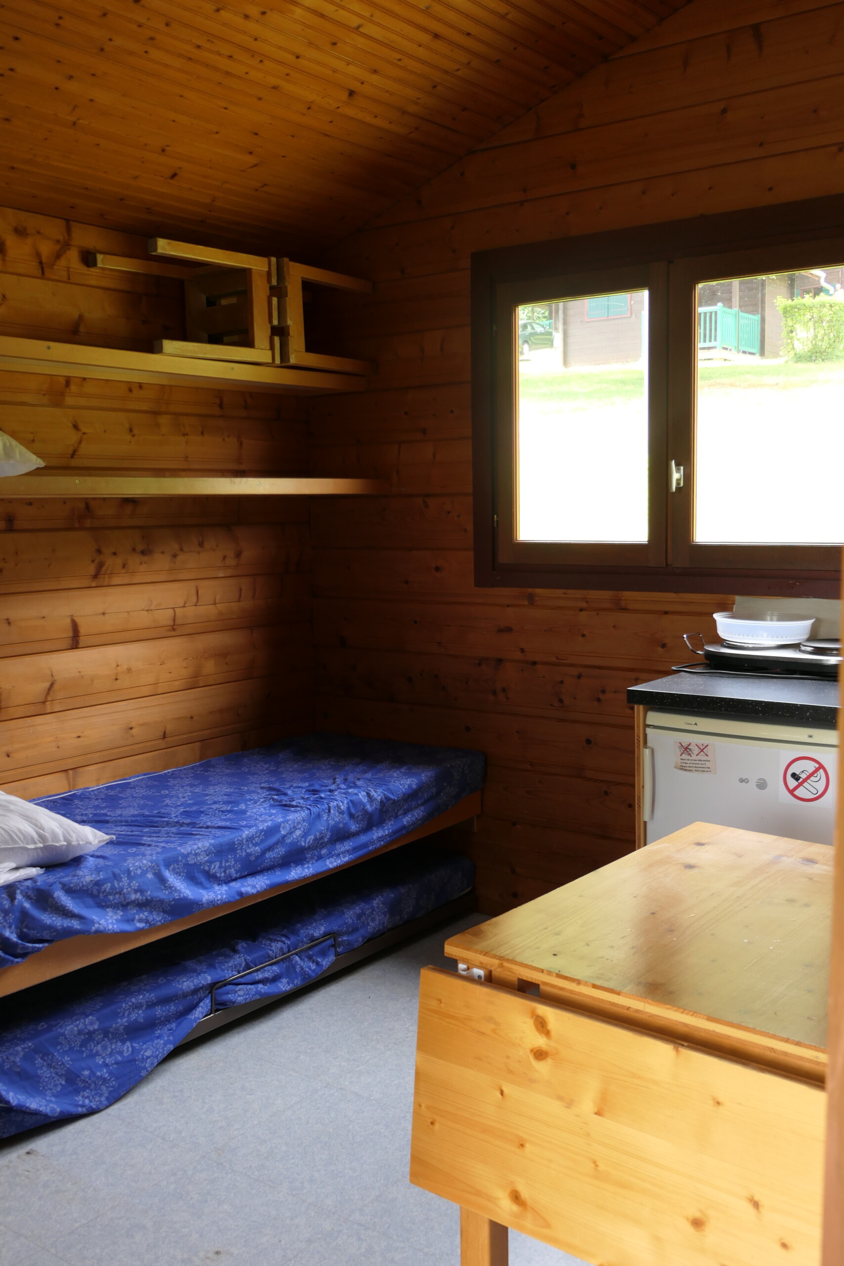 Les mini-chalets du camping municipal
